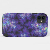Paarse Pastel Spikkel Case-Mate iPhone Case (Achterkant (horizontaal))