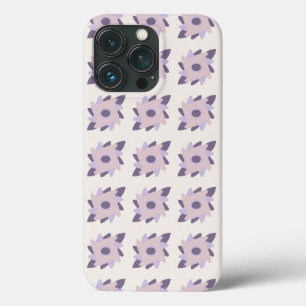 Paarse pastelkleurige decoratieve gekleurde tegel Case-Mate iPhone case