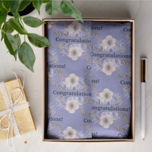 Paarse & Pastelrozen Maatwerk Tissuepapier