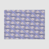 Paarse & Pastelrozen Maatwerk Tissuepapier (Voorkant)