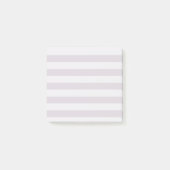 Paarse pastelstreep Post-it notes (Voorkant)