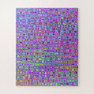 Paarse Pauw Legpuzzel