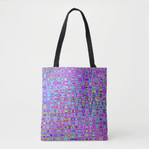 Paarse Pauw Tote Bag