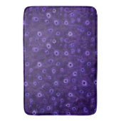 Paarse pauwenparadijs badmat (Voorkant Verticaal)