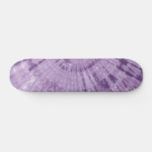 Paarse Peace Tie Dye Persoonlijk Skateboard (Horizontaal)