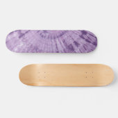 Paarse Peace Tie Dye Persoonlijk Skateboard (Horizontaal)