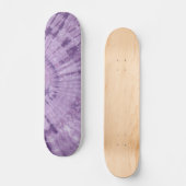 Paarse Peace Tie Dye Persoonlijk Skateboard (Voorkant)