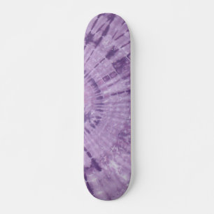 Paarse Peace Tie Dye Persoonlijk Skateboard