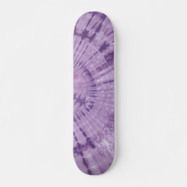 Paarse Peace Tie Dye Persoonlijk Skateboard