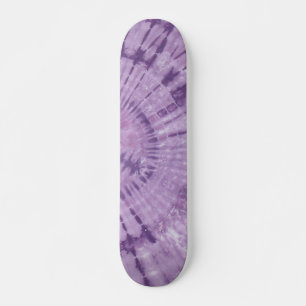 Paarse Peace Tie Dye Persoonlijk Skateboard