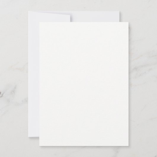 Paarse Peach Floral Waterverf Weddenschap Kaart (Achterkant)