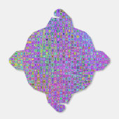 Paarse Peacock Bedankdoosjes (Uitgevouwen)