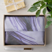 Paarse Peacock-doether Tissuepapier (Geschenk)