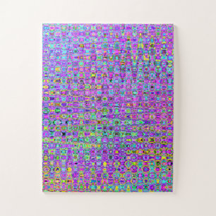 Paarse Peacock Legpuzzel