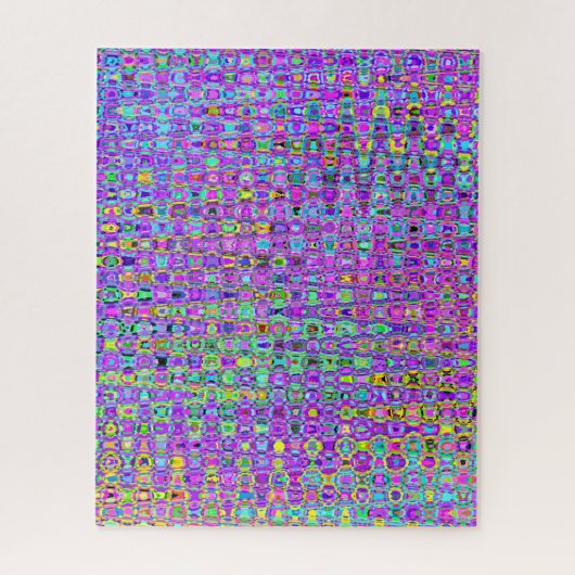 Paarse Peacock Legpuzzel (Verticaal)