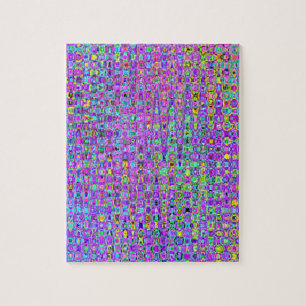 Paarse Peacock Legpuzzel