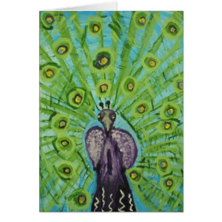 Paarse Peacock van Heather S.