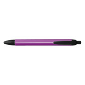 Paarse pen op maat | Ballpointpen met blanco ontwe (Achterkant)