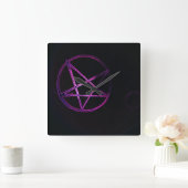 paarse pentagram klok (Huis)