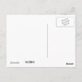 PAARSE PEONY BRIEFKAART (Achterkant)