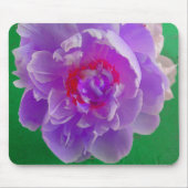 Paarse Peony MousePad Muismat (Voorkant)