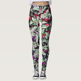 Paarse Peper Leggings