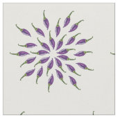 Paarse pepers stof (Close Up)