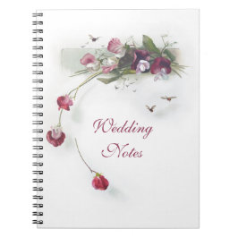  paarse peperveenlaptop notitieboek