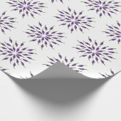 Paarse Peppers mandala Art Cadeaupapier (Hoek)