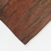 Paarse Periwinkle en parellanzen: landelijk huweli Fleece Deken (Hoek)