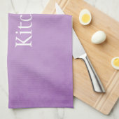 Paarse Perkamentschoonheid Theedoek (Quarter Fold)