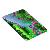 Paarse Perovskia en Echinacea Magneet (Rechterzijde)