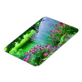 Paarse Perovskia en Echinacea Magneet (Linkerzijde)