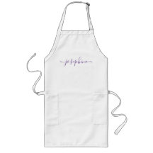 Paarse Persoonlijke manuscriptnaam volwassen schor