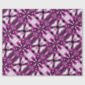 Paarse perspectiefverloopkleurvulling cadeaupapier (Vlak)