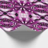 Paarse perspectiefverloopkleurvulling cadeaupapier (Hoek)