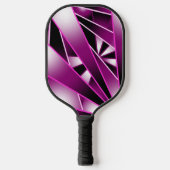 Paarse perspectiefverloopkleurvulling pickleball paddle (Voorkant)