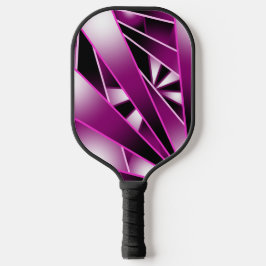 Paarse perspectiefverloopkleurvulling pickleball paddle
