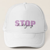 Paarse Pet stoppen met pesten (Voorkant)