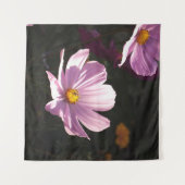 PAARSE PETALED-STROOM WANDKLEED (Voorkant (horizontaal))