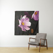 PAARSE PETALED-STROOM WANDKLEED (In Situ (horizontaal))
