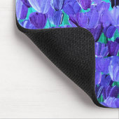 Paarse Petals Muismat (Hoek)