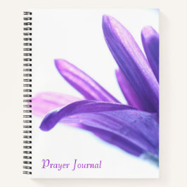 Paarse Petals Prayer Journal Notitieboek