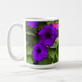 Paarse Petunia - 15 oz. Mok