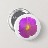 Paarse Petunia Button (Voorkant /achterkant)