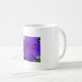 Paarse Petunia Koffiemok (Voorkant rechts)