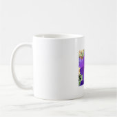 Paarse Petunia Koffiemok (Links)