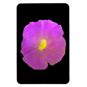 Paarse Petunia Premium Magneet