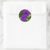 Paarse Petunias - Envelop Stickers (Tas)