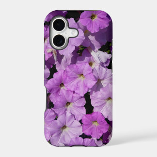 Paarse Petunias iPhone 7 Plus Hoesje Stevig